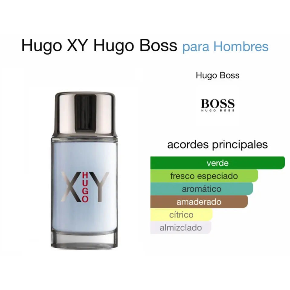 Hugo XY EDT para hombre 100 ml - Aromática CR