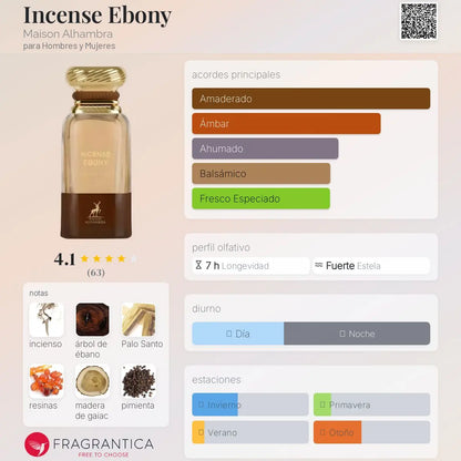 Incense Ebony - Aromática CR