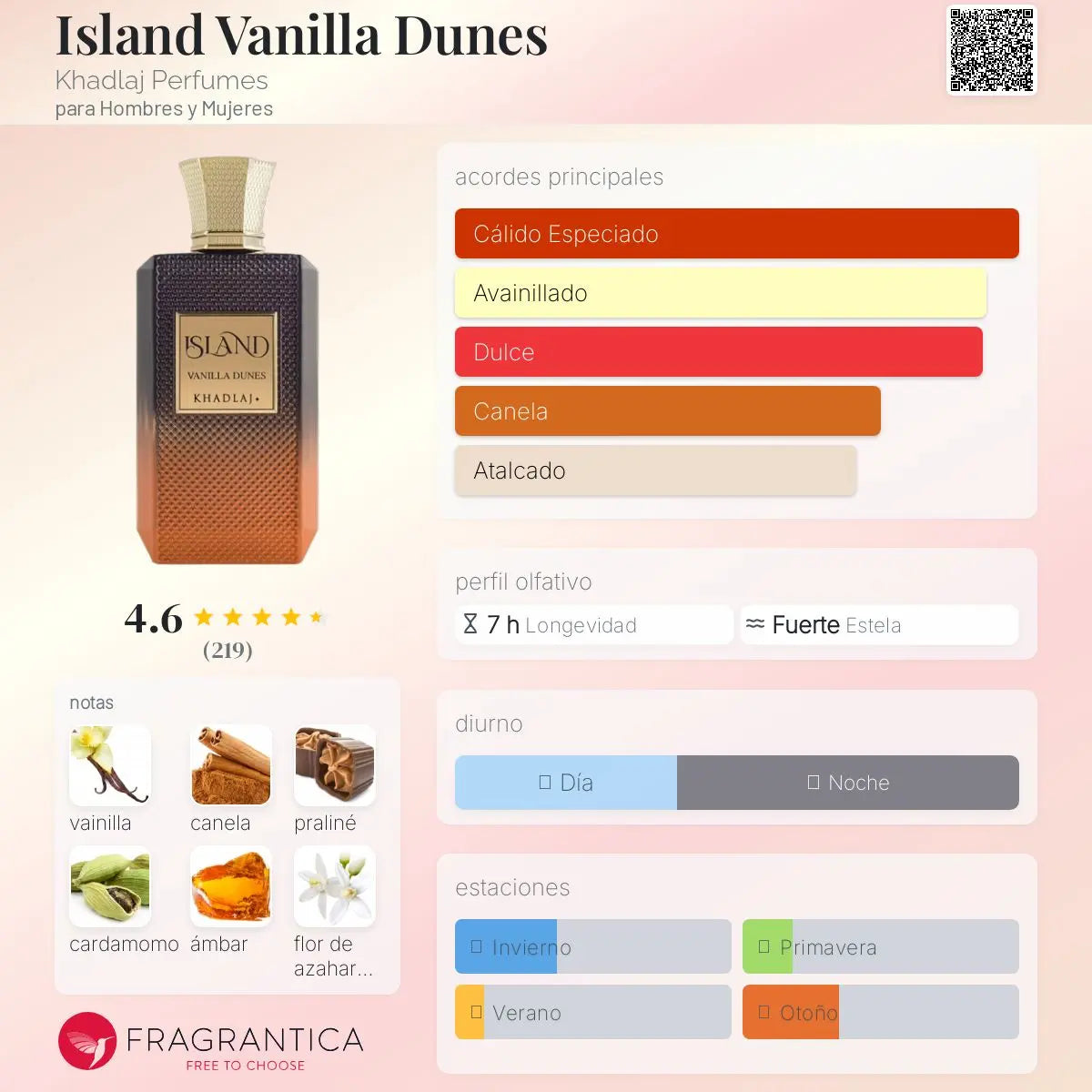 Island Vanilla Dunes - Aromática CR