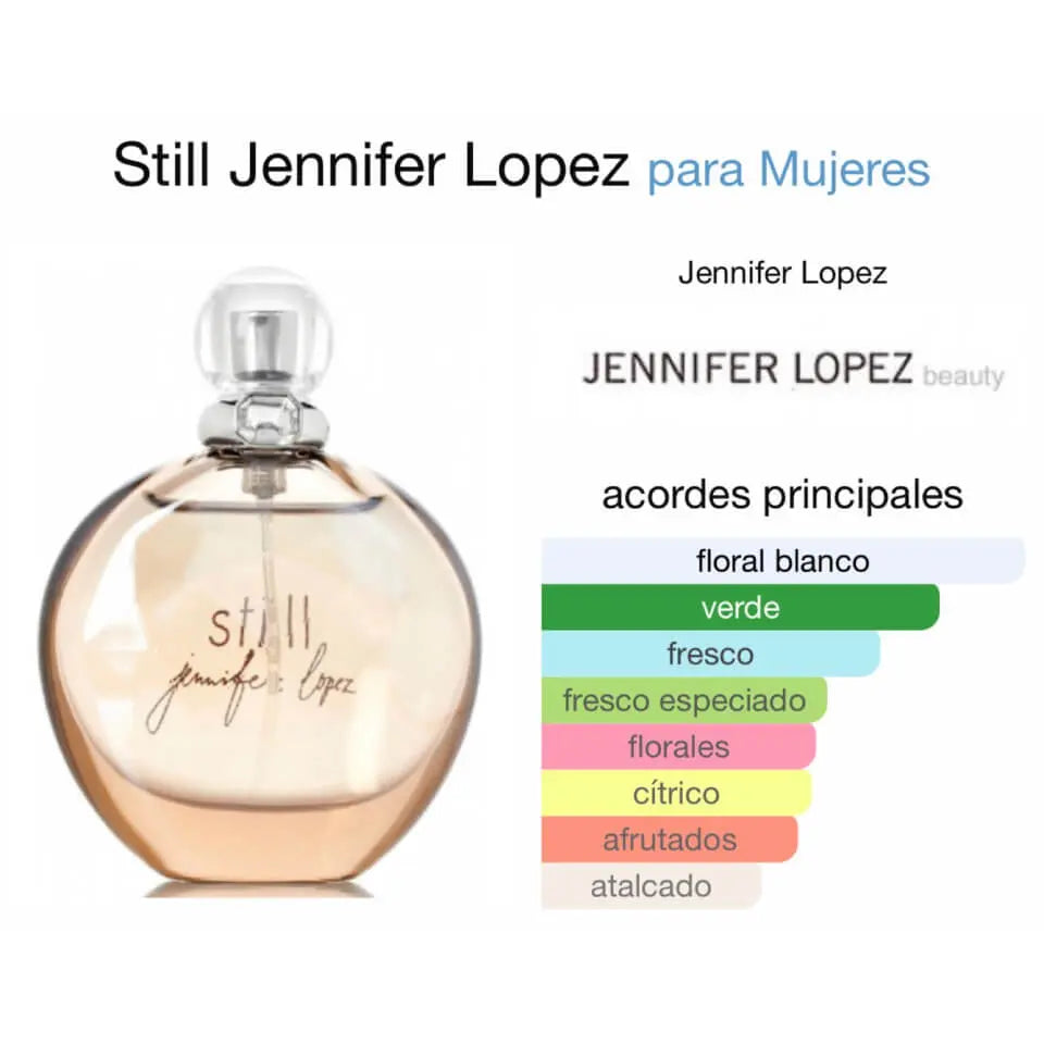 Jennifer Lopez Still EDP para mujer 100 ml - Aromática CR