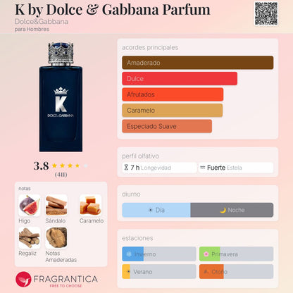 K by Dolce & Gabbana Parfum - Aromática CR