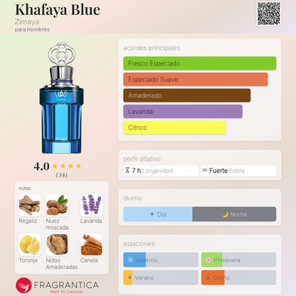 Khafaya Blue - Aromática CR