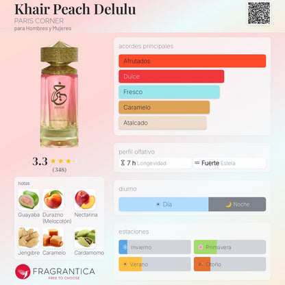 Khair Peach Delulu - Aromática CR