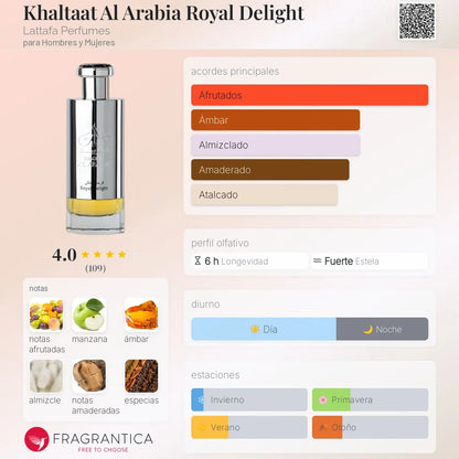 Khaltaat Al Arabia Royal Delight - Aromática CR