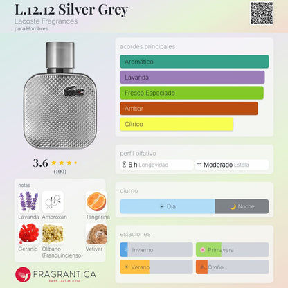 L.12.12 Silver Grey - Aromática CR