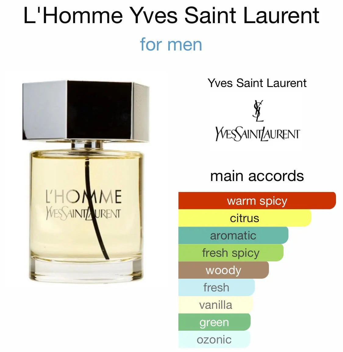 L’Homme EDT para hombe 100 ml - Aromática CR