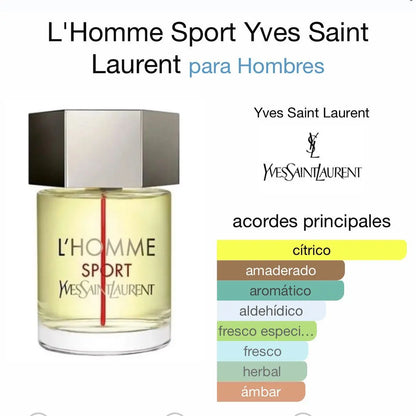 L’Homme Sport EDT para hombe 100 ml - Aromática CR