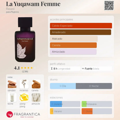 La Yuqawam Femme - Aromática CR