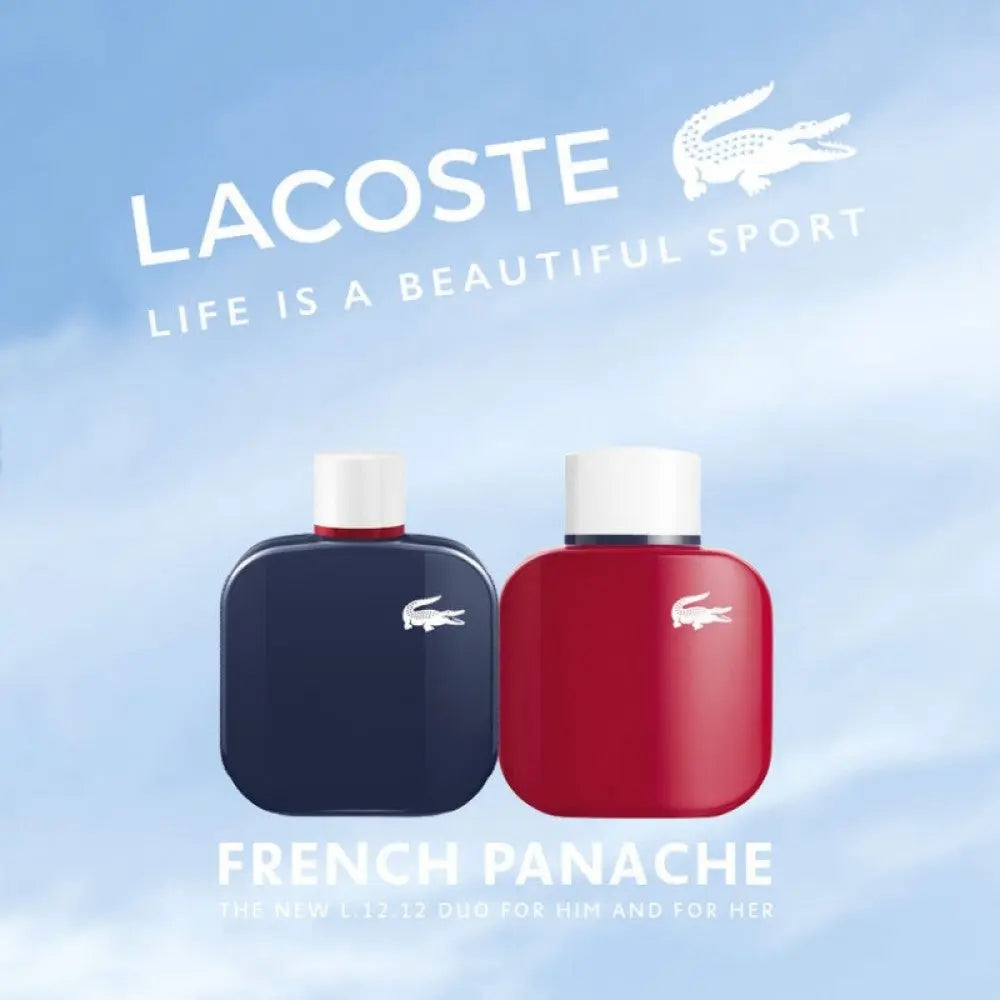 Lacoste L.12.12 French Panache EDT para hombre 100 ml - Aromática CR