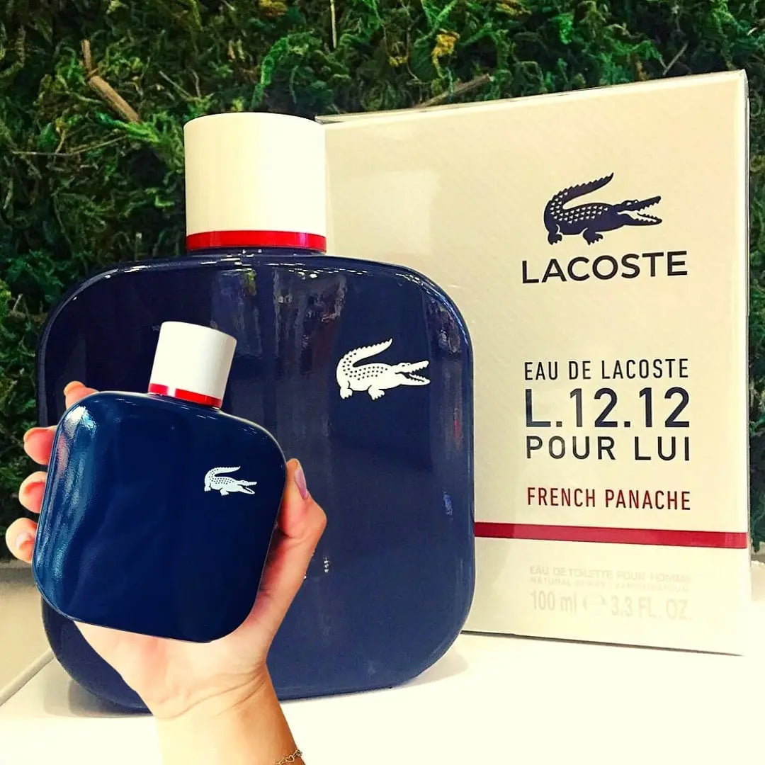 Lacoste L.12.12 French Panache EDT para hombre 100 ml - Aromática CR