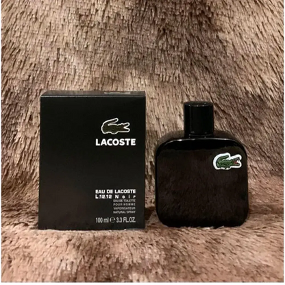 Lacoste L.12.12 Noir Negro EDT para hombre 100 ml - Aromática CR