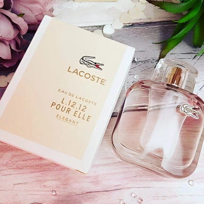 Lacoste L.12.12 Pour Elle Elegant EDT para mujer 90 ml - Aromática CR