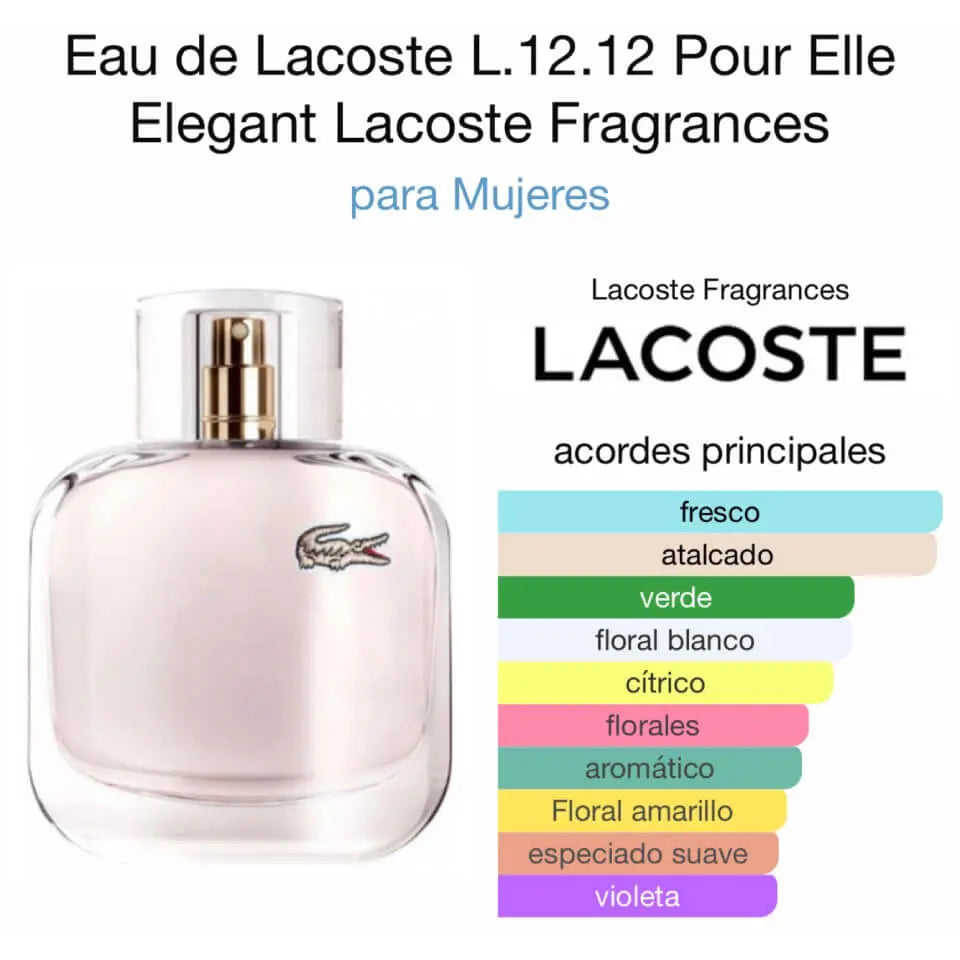 Precio de perfume lacoste para mujer fashion