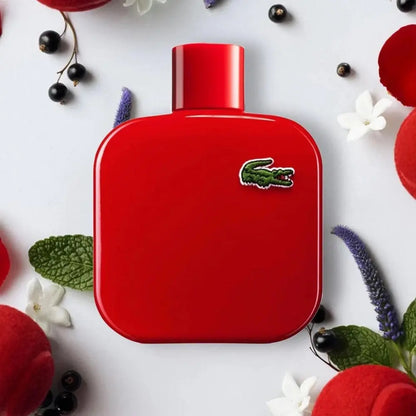 Lacoste L.12.12 Rouge Rojo EDT para hombre 100 ml - Aromática CR