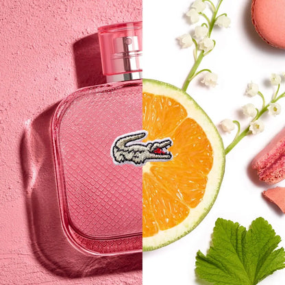 Lacoste L.12.12 Sparkling Rosado EDT para mujer 90 ml - Aromática CR