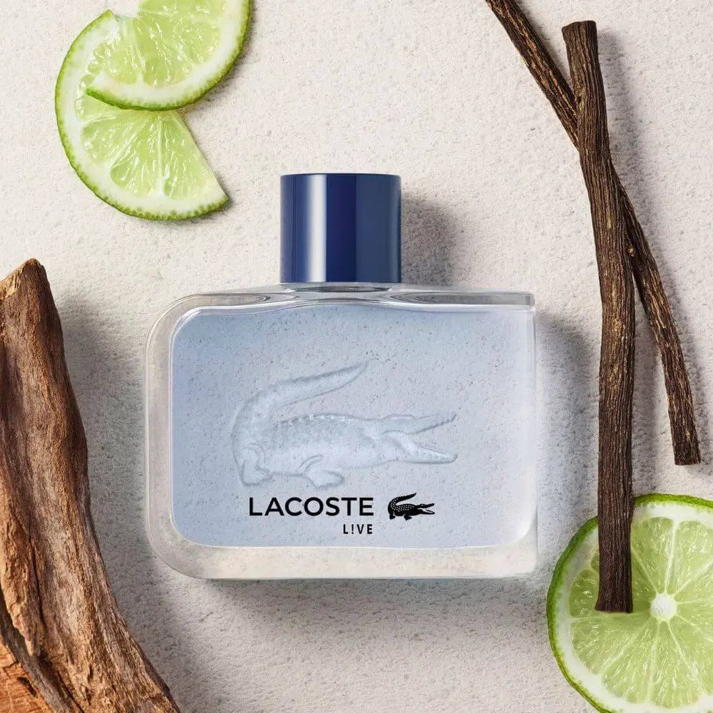 Lacoste Live EDT para hombre 75 ml - Aromática CR