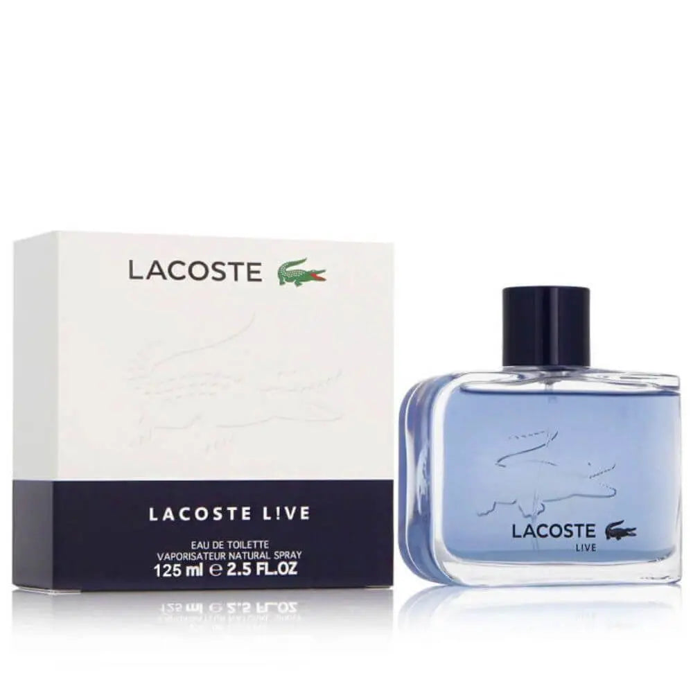 Lacoste Live EDT para hombre 75 ml - Aromática CR