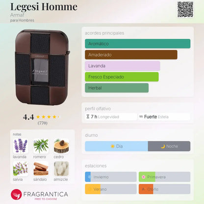 Legesi Homme - Aromática CR