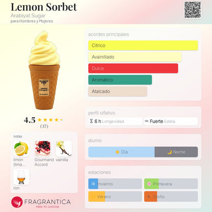 Lemon Sorbet - Aromática CR