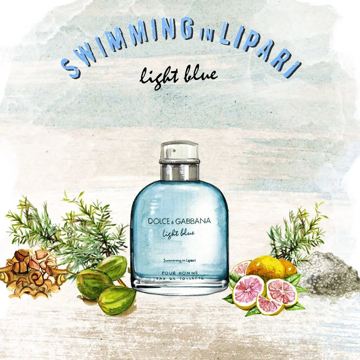 Light Blue Swimming in Lipari EDT para hombre 125 ml - Aromática CR