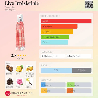 Live Irresistible - Aromática CR