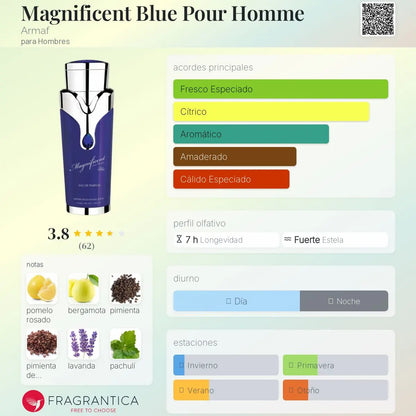 Magnificent Blue Pour Homme - Aromática CR