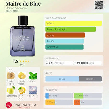 Maître de Blue - Aromática CR
