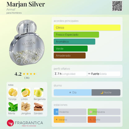 Marjan Silver - Aromática CR