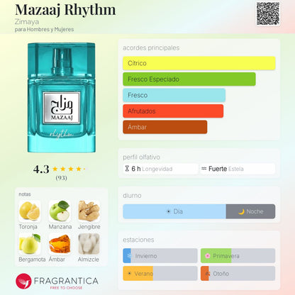 Mazaaj Rhythm - Aromática CR