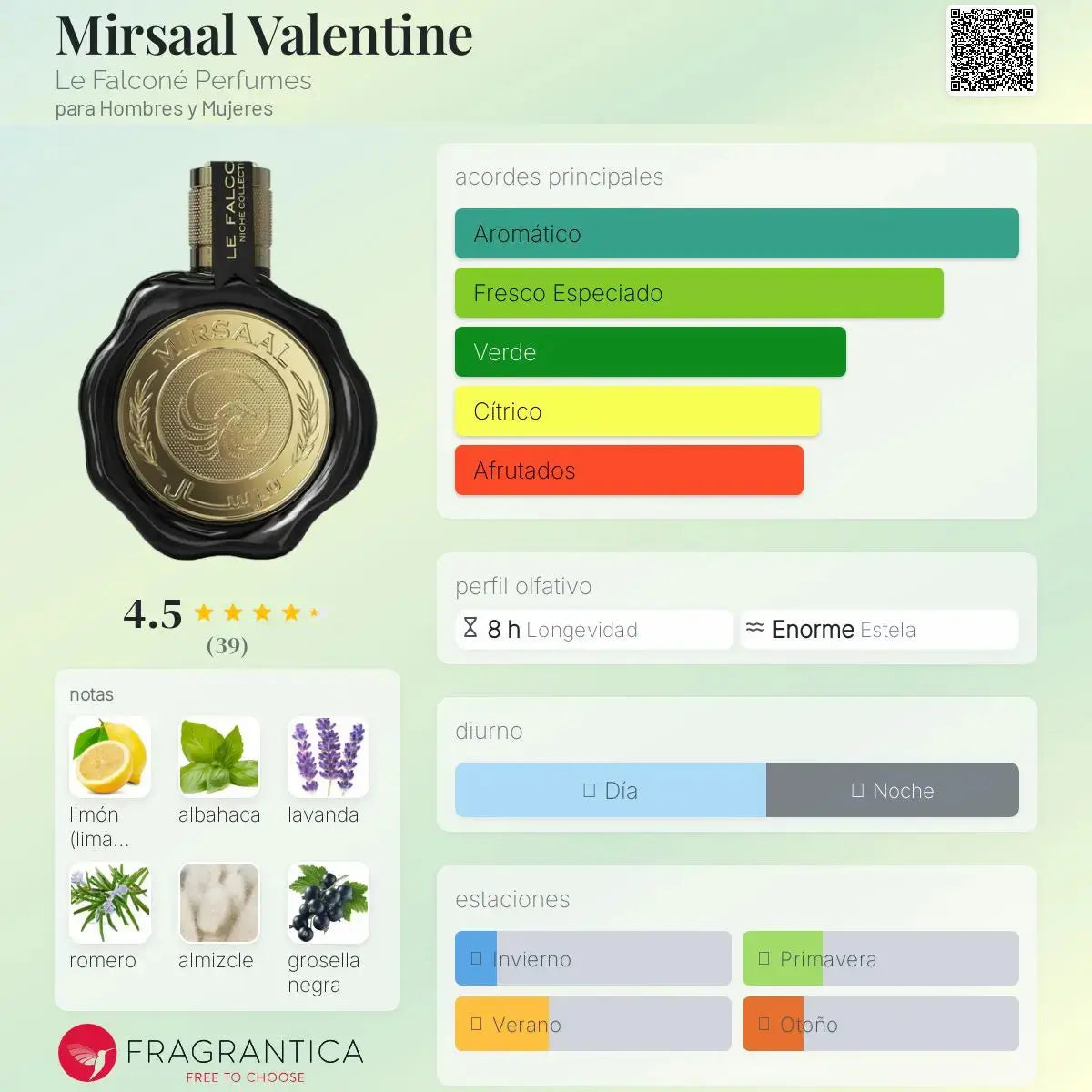 Mirsaal Valentine - Aromática CR