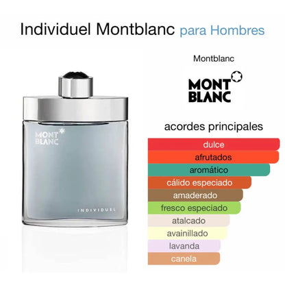 Montblanc Individuel EDT para hombre 75 ml - Aromática CR