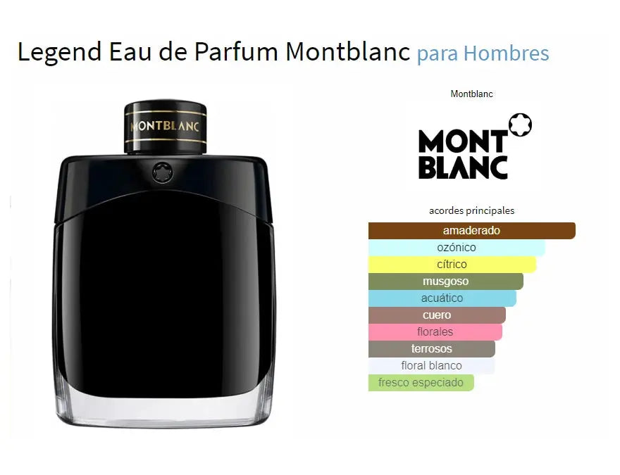 Montblanc Legend Eau de Parfum para hombre 100 ml - Aromática CR