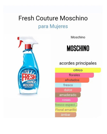 Moschino Fresh Couture EDT para mujer 100 ml - Aromática CR