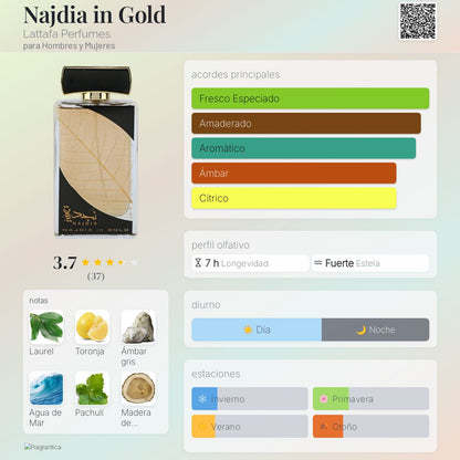 Najdia in Gold - Aromática CR