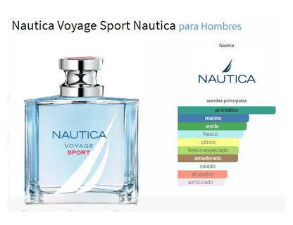 Nautica Voyage Sport EDT para hombre 100 ml - Aromática CR