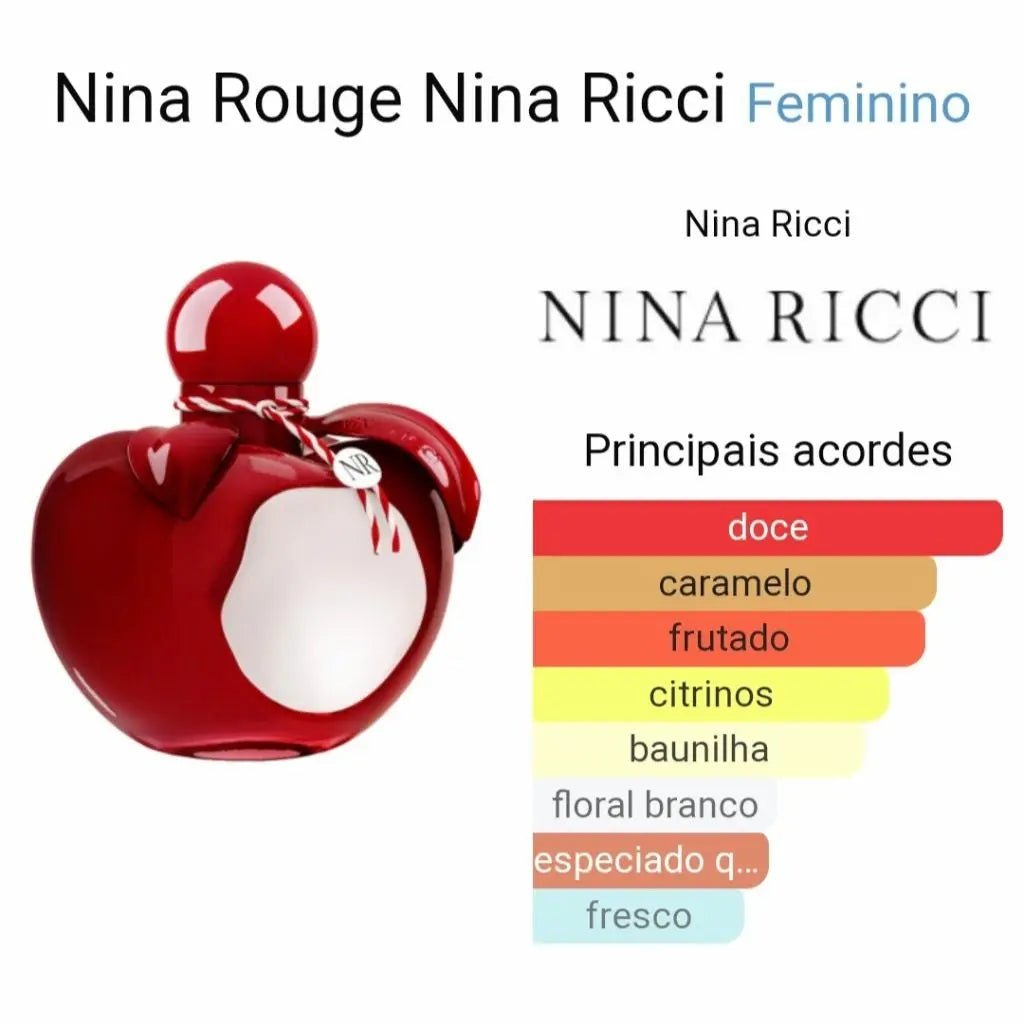 Nina Rouge EDT para mujer 80 ml - Aromática CR