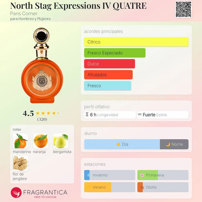 North Stag Expressions IV QUATRE - Aromática CR