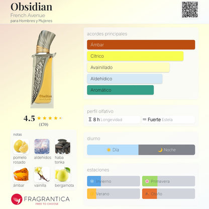 Obsidian - Aromática CR