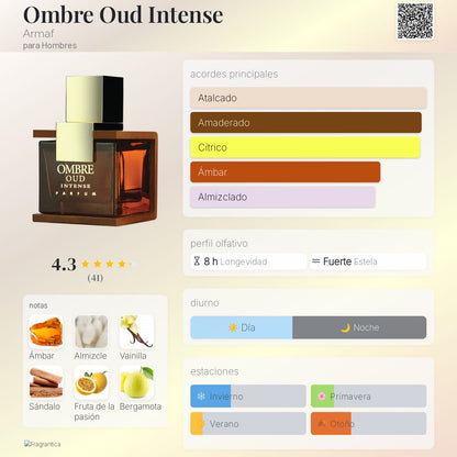 Ombre Oud Intense - Aromática CR