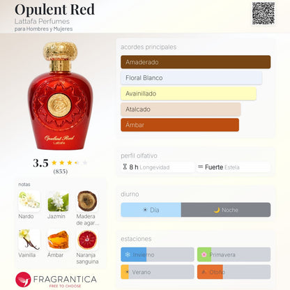 Opulent Red - Aromática CR