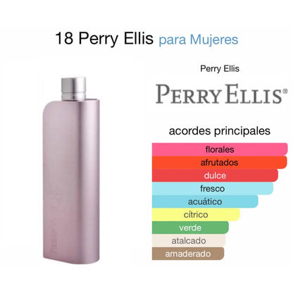 Perry Ellis 18 EDP para mujer 100 ml - Aromática CR