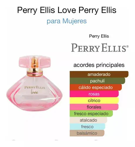 Perry Ellis Love EDP para mujer 100 ml - Aromática CR