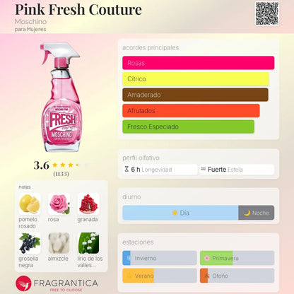 Pink Fresh Couture Tester - Aromática CR