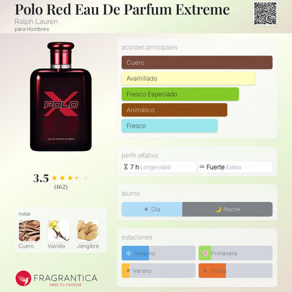 Polo Red Eau De Parfum Extreme - Aromática CR