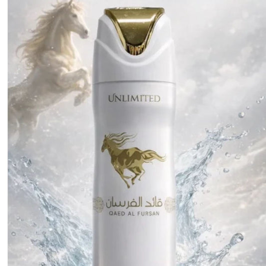 Spray Qaed Al Fursan Unlimited - Aromática CR