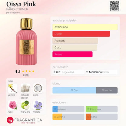 Qissa Pink - Aromática CR