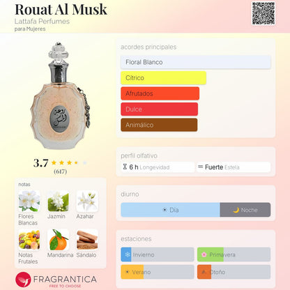 Rouat Al Musk - Aromática CR