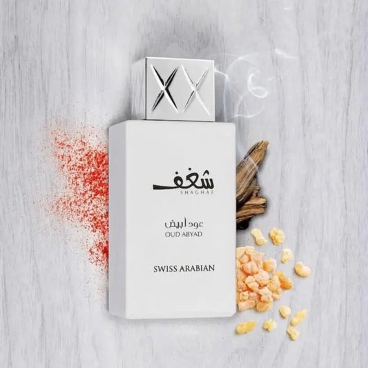 Shaghaf Oud Abyad EDP unisex - Aromática CR