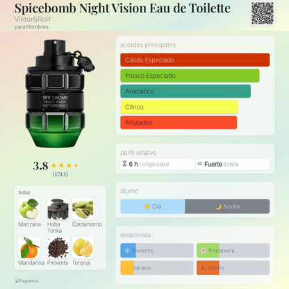 Spicebomb Night Vision Eau de Toilette - Aromática CR