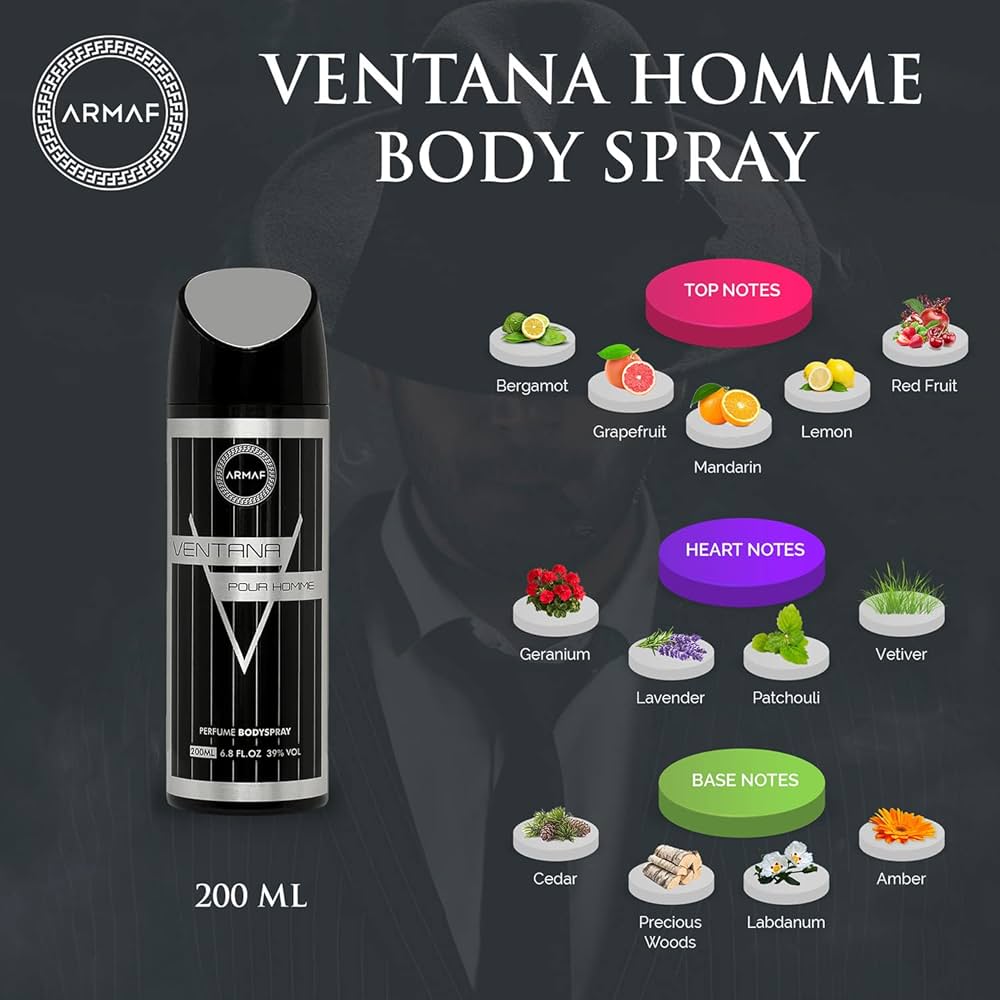 Spray Ventana Pour Homme - Aromática CR